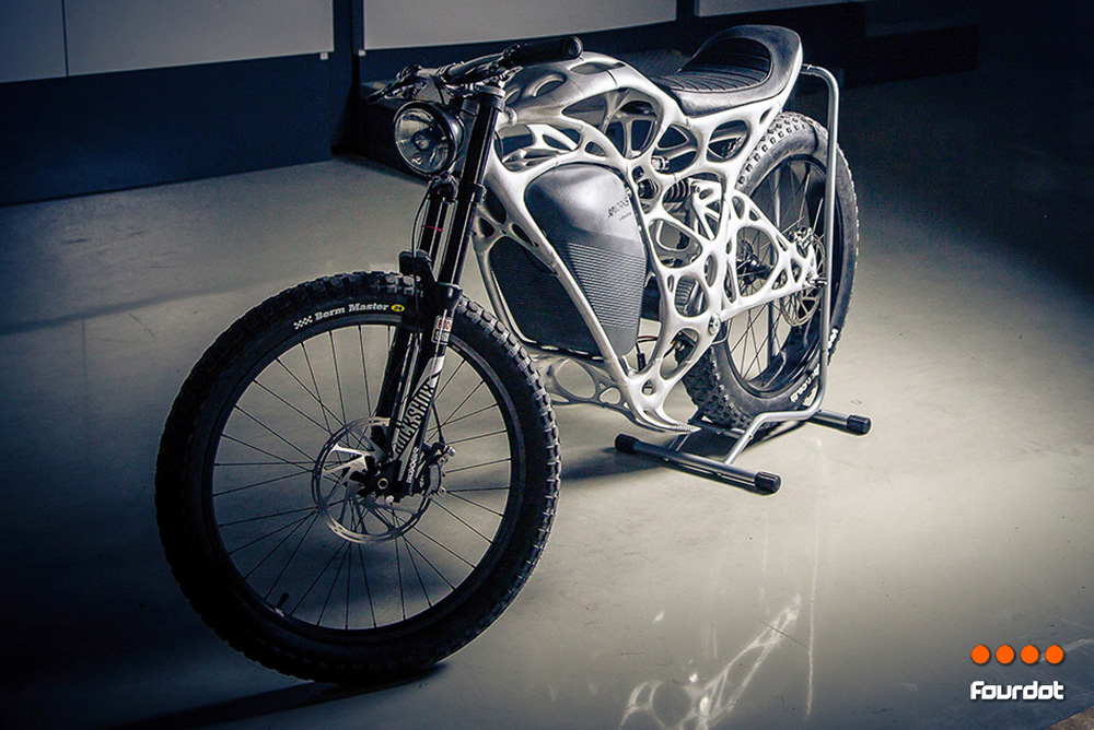 Light Rider 3D Printed Electric Motorcycle