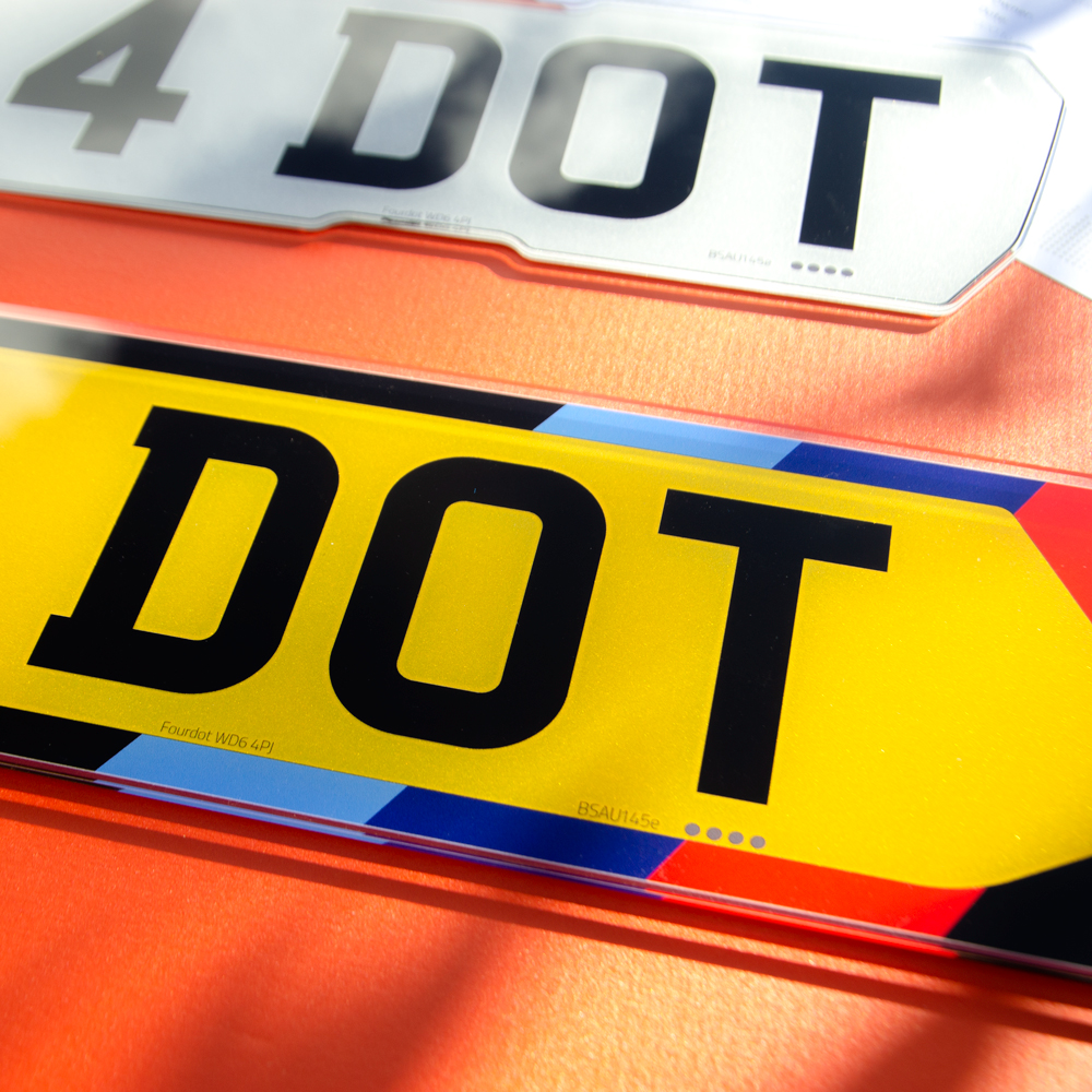 what is a legal number plate?