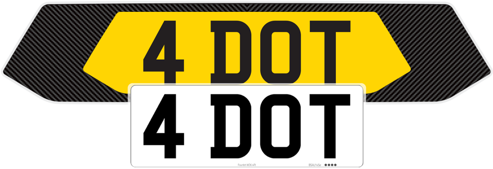 BMW 3 Series G20 Carbon Design Signature & Zero Plate Set