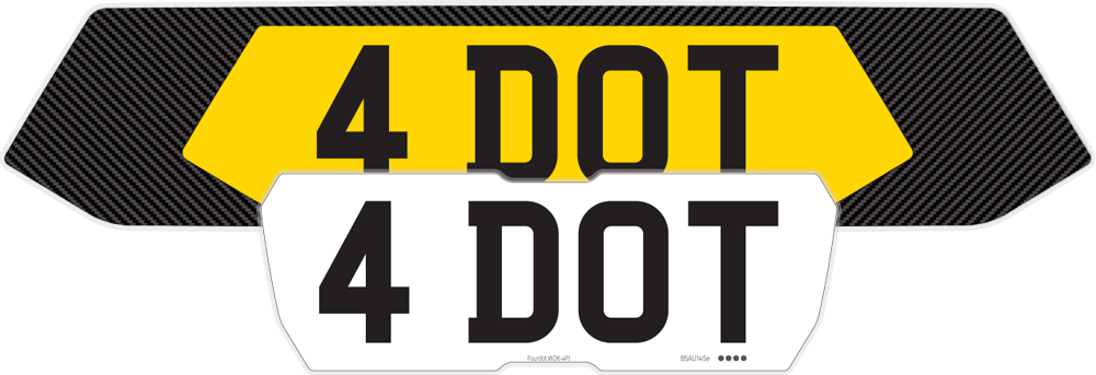 BMW M3 G80 Carbon Signature Plates