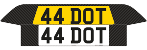 Alpine A110 Carbon Signature & Classic Plate Set
