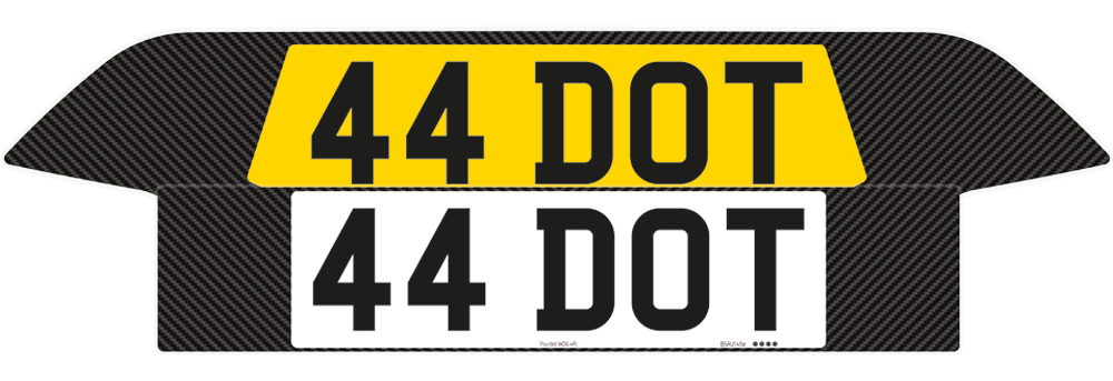 Alpine A110 Carbon Signature & Classic Plate Set