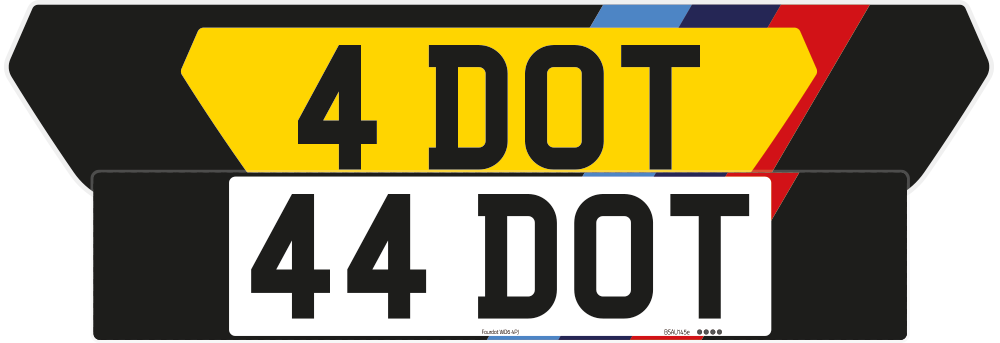 BMW 8 Series G14/G15/G16 M Sport Signature & Classic Plate Set