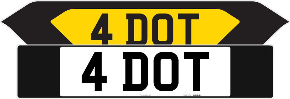 BMW X5 G05/G18 Black Signature & Classic Plate Set