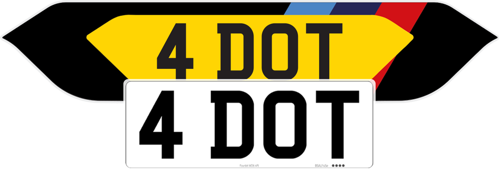 BMW X5 G05/G18 Signature & Zero Plate Set With M Sport Design