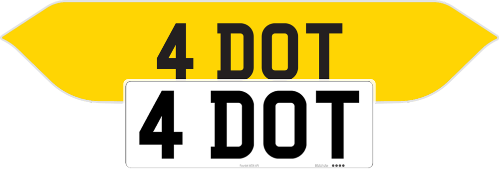 BMW X5 G05/G18 Reflective Signature & Zero Plate Set