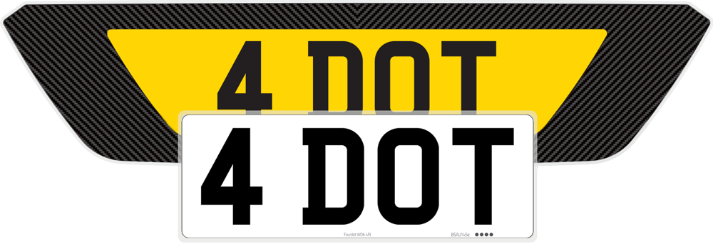 BMW Z4 G29 Carbon Signature & Zero Plate Set