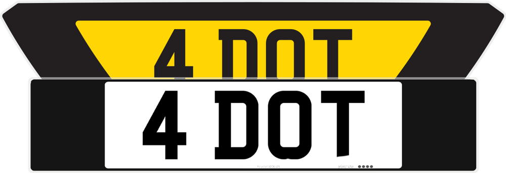 BMW Z4 G29 Black Signature & Classic Plate Set