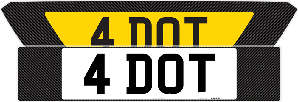BMW Z4 G29 Carbon Signature & Classic Plate Set