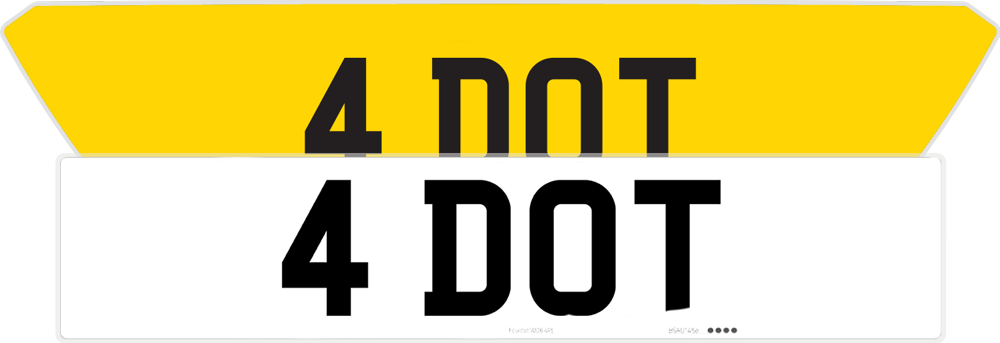 BMW Z4 G29 Reflective Signature & Classic Plate Set