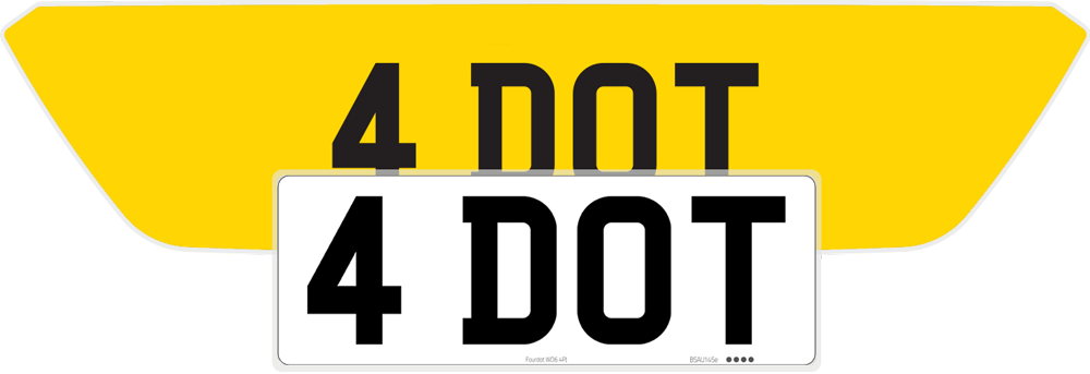 BMW Z4 G29 Reflective Signature & Zero Plate Set