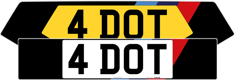 BMW M3 G80 Signature & Classic Plate Set With M Sport Design
