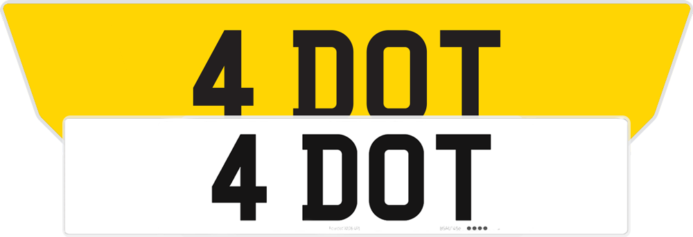 BMW 5 Series G30 Reflective Signature & Classic Plate Set