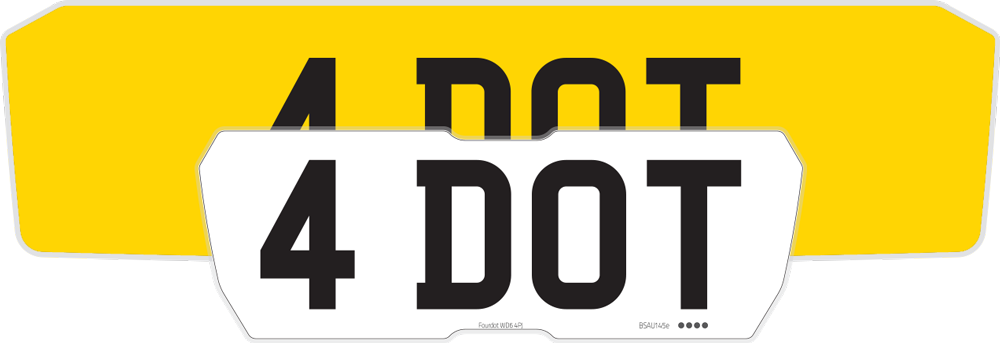 BMW M4 G82 Reflective Signature Plates