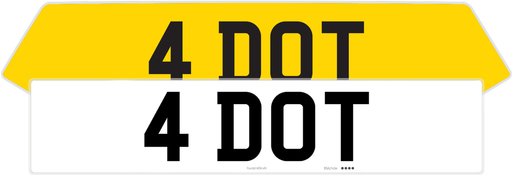BMW 3 Series G20 Reflective Signature & Classic Plate Set