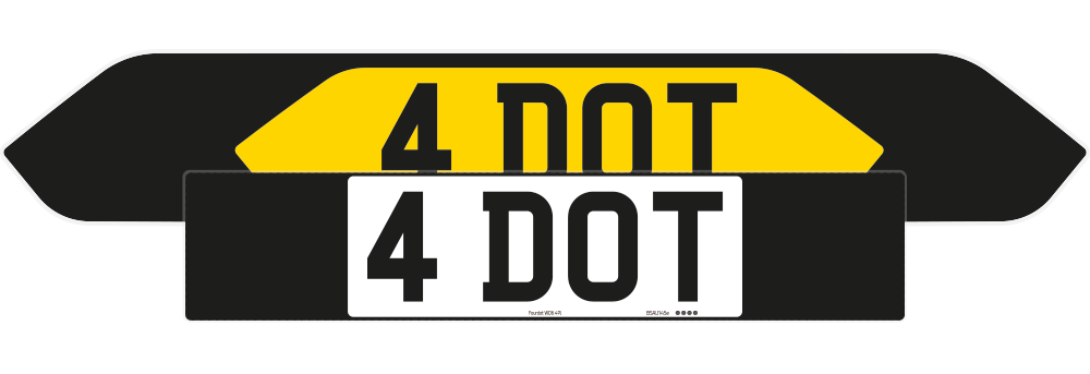 Bentley Bentayga Black Signature & Classic Plate Set