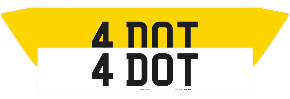 Audi TT Fully Reflective Signature & Classic Plate Set