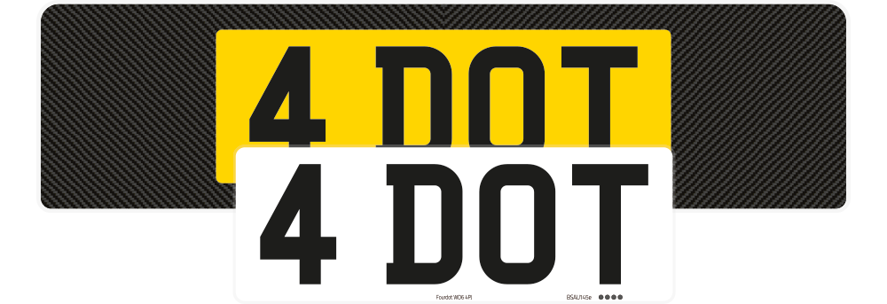 Range Rover Carbon Signature & Zero Plate Set