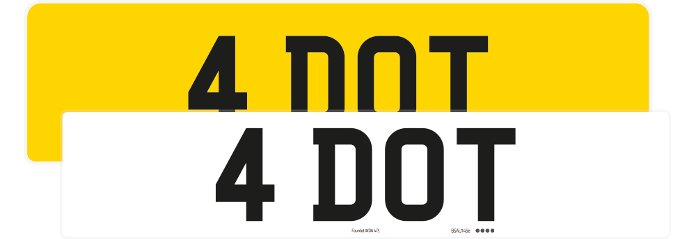 Range Rover Reflective Signature & Classic Plate Set
