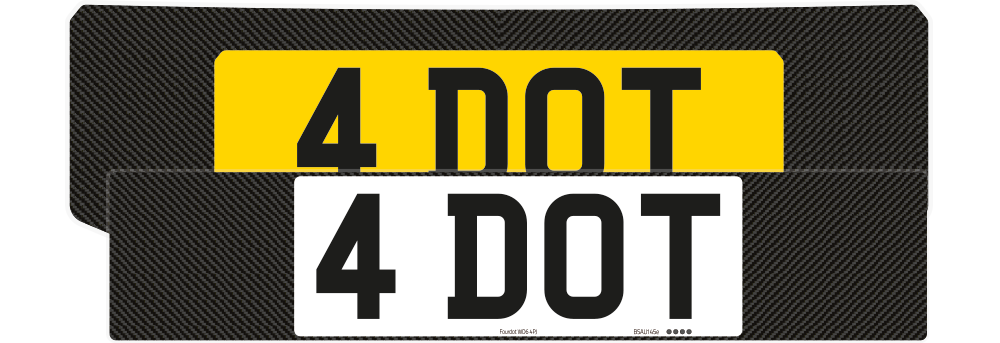 Range Rover Sport 2014-2022 Carbon Signature & Classic Plate Set