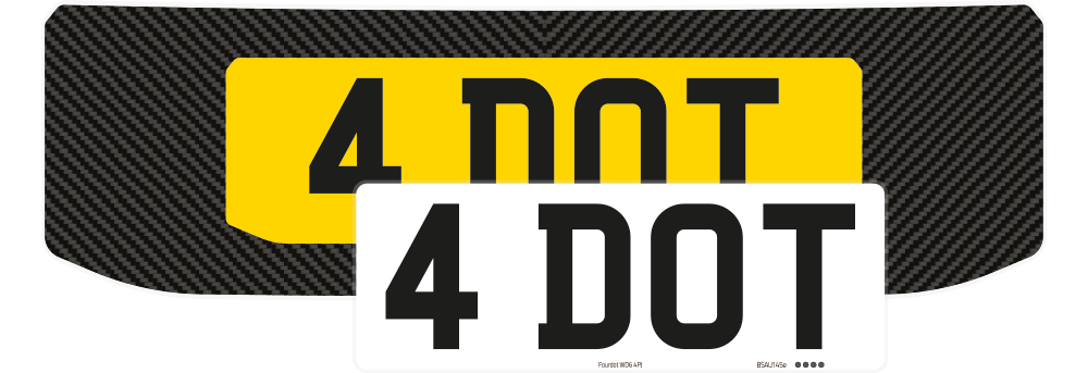Discovery Sport Carbon Signature & Zero Plate Set