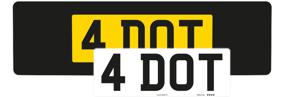 Defender Black Signature & Zero Plate Set