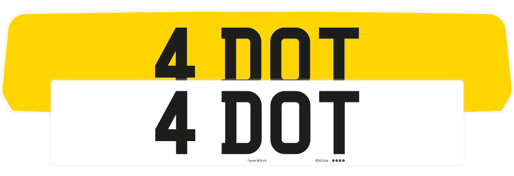Porsche Macan Reflective Signature & Classic Plate Set