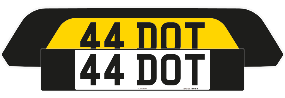 Porsche Macan Black Signature & Classic Plate Set 2014-2021