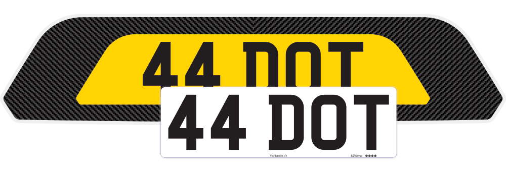 Porsche Macan Carbon Signature & Zero Plate Set 2014-2021