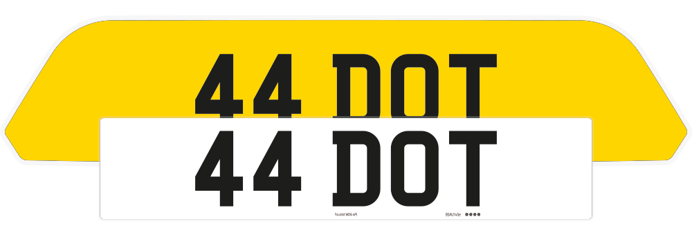 Porsche Macan Reflective Signature & Classic Plate Set 2014-2022